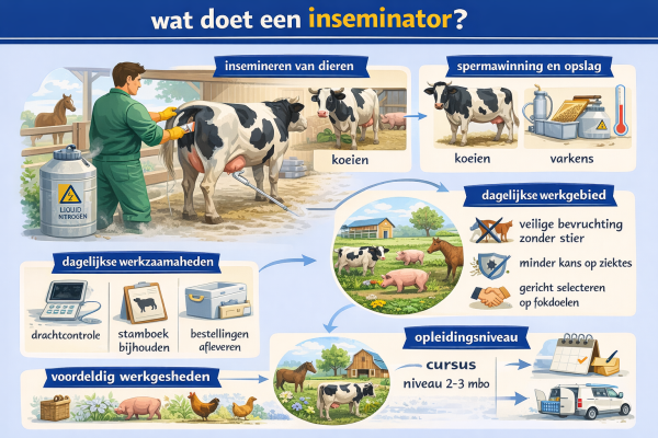 Wat doet een inseminator